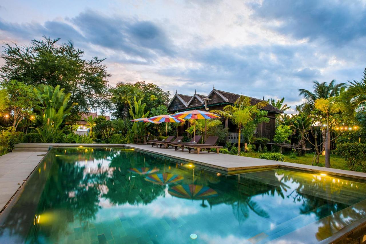 Phum Khmer Lodge - Village Cambodian Eco-Lodge Sziemreap Kültér fotó
