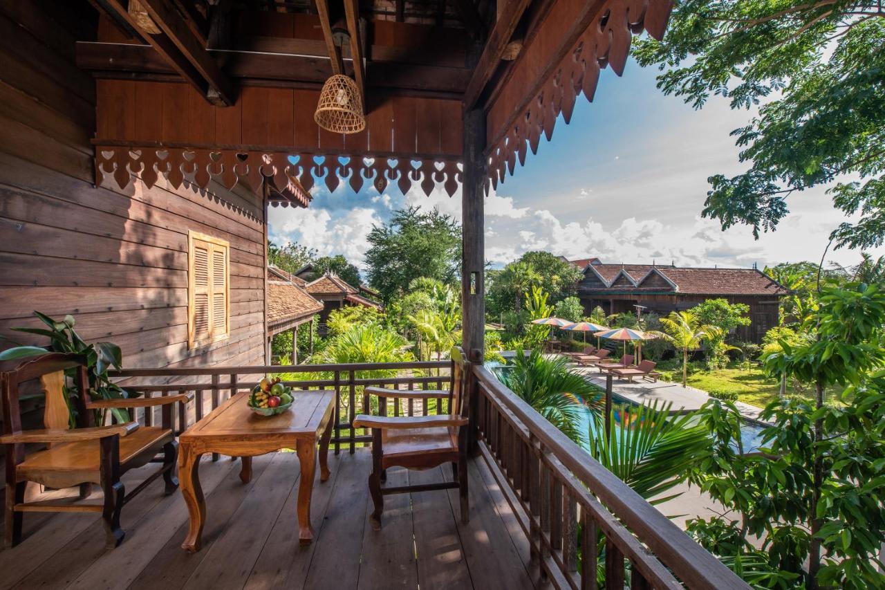 Phum Khmer Lodge - Village Cambodian Eco-Lodge Sziemreap Kültér fotó