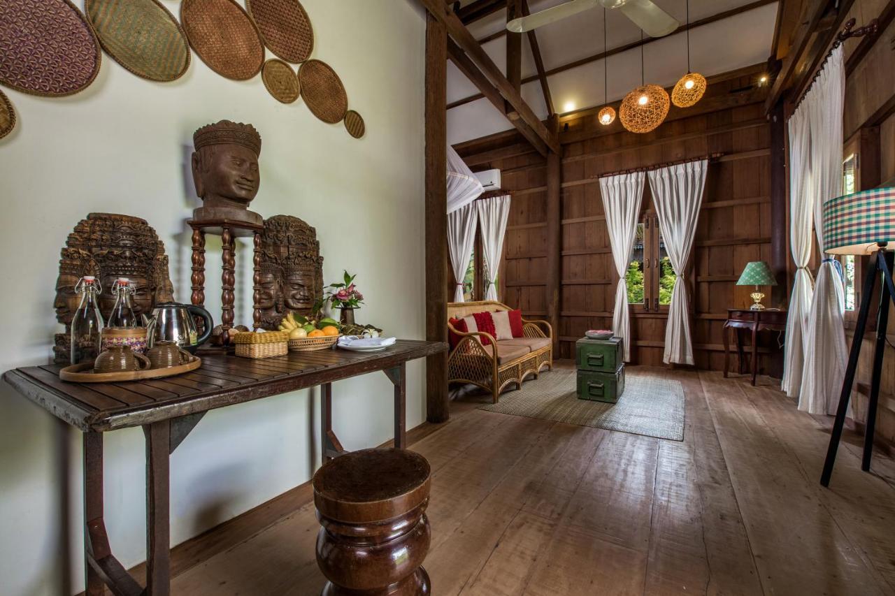Phum Khmer Lodge - Village Cambodian Eco-Lodge Sziemreap Kültér fotó
