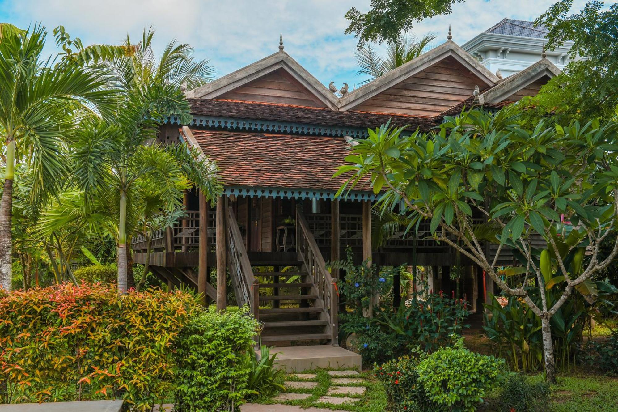 Phum Khmer Lodge - Village Cambodian Eco-Lodge Sziemreap Kültér fotó