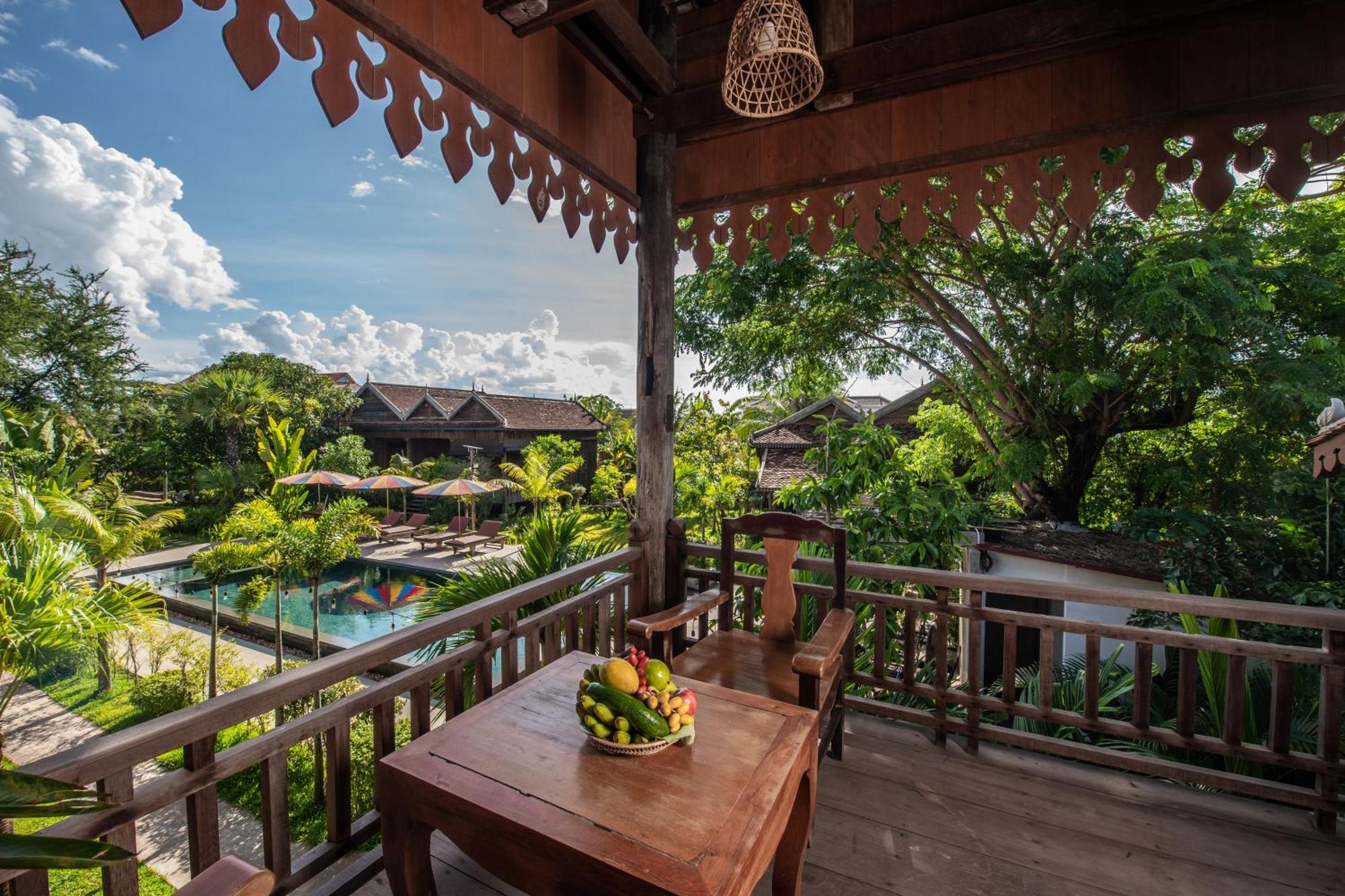 Phum Khmer Lodge - Village Cambodian Eco-Lodge Sziemreap Kültér fotó