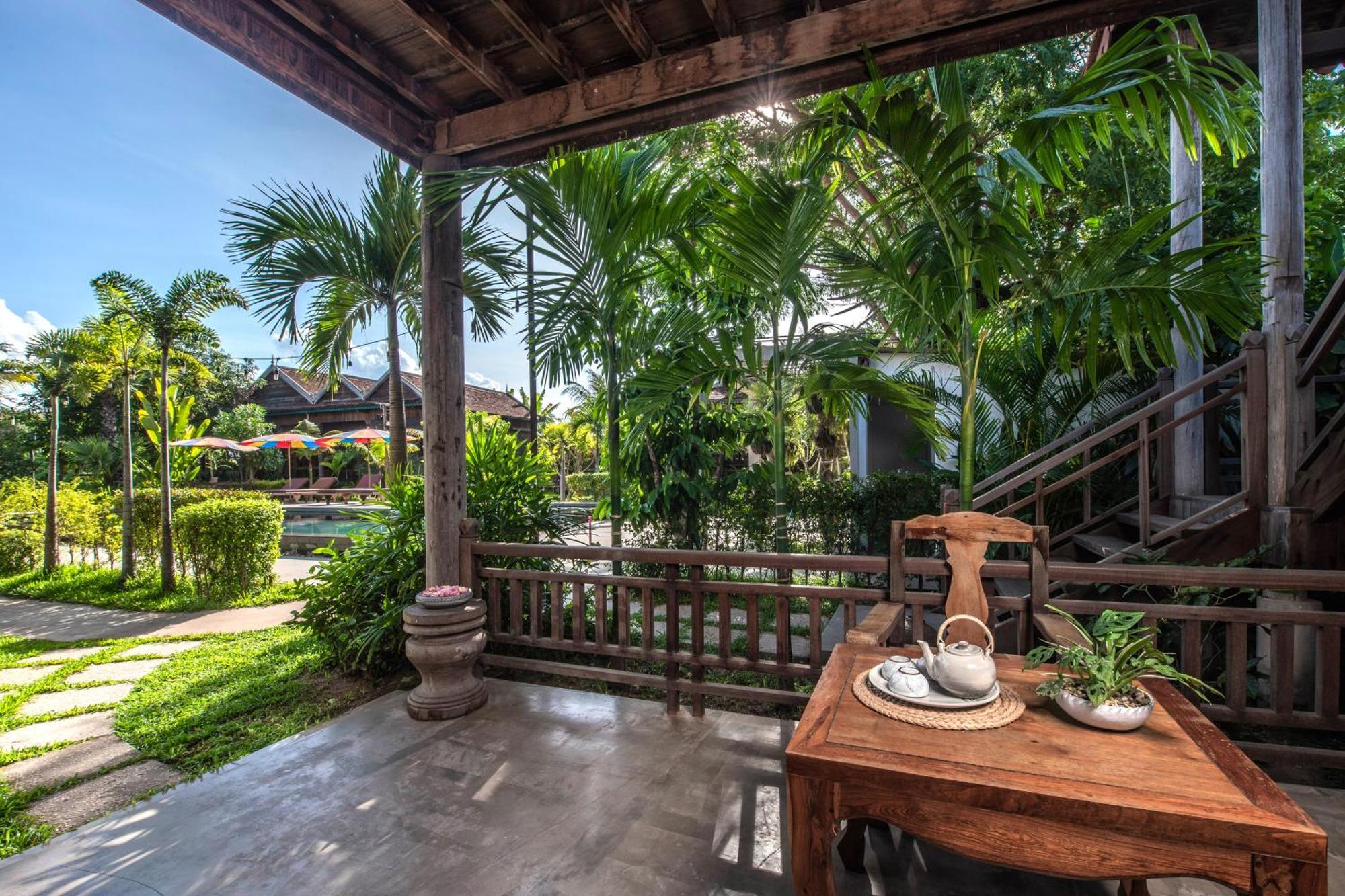 Phum Khmer Lodge - Village Cambodian Eco-Lodge Sziemreap Kültér fotó