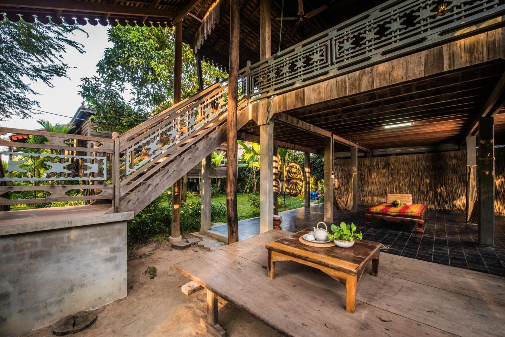 Phum Khmer Lodge - Village Cambodian Eco-Lodge Sziemreap Kültér fotó