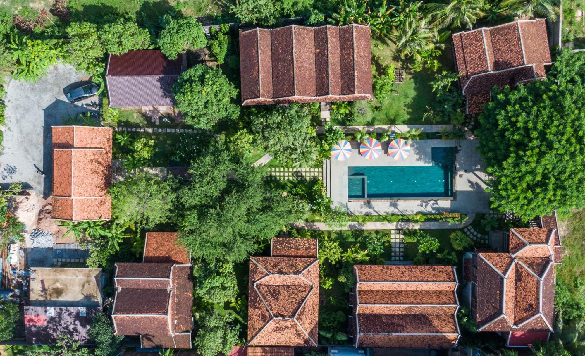 Phum Khmer Lodge - Village Cambodian Eco-Lodge Sziemreap Kültér fotó