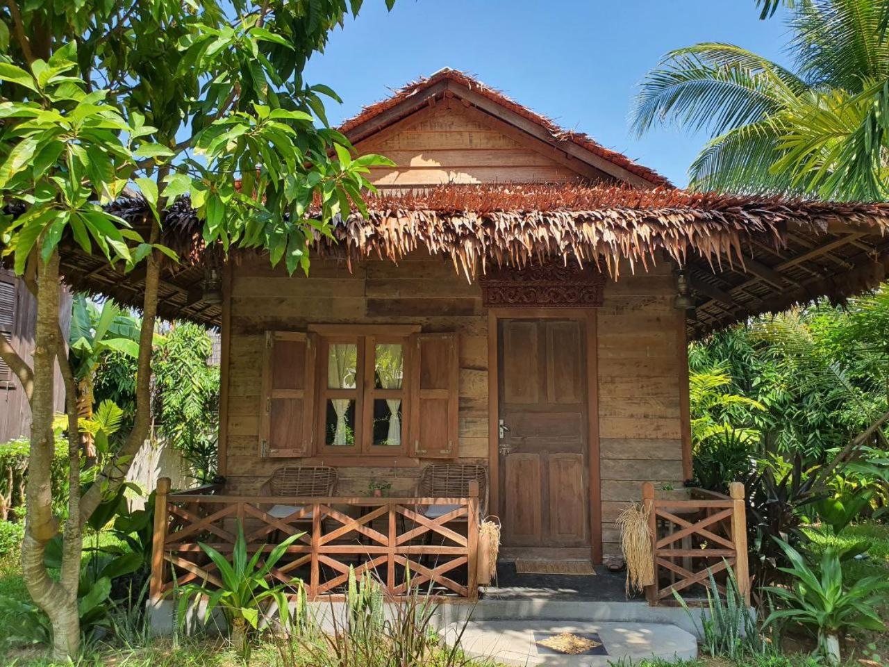 Phum Khmer Lodge - Village Cambodian Eco-Lodge Sziemreap Kültér fotó