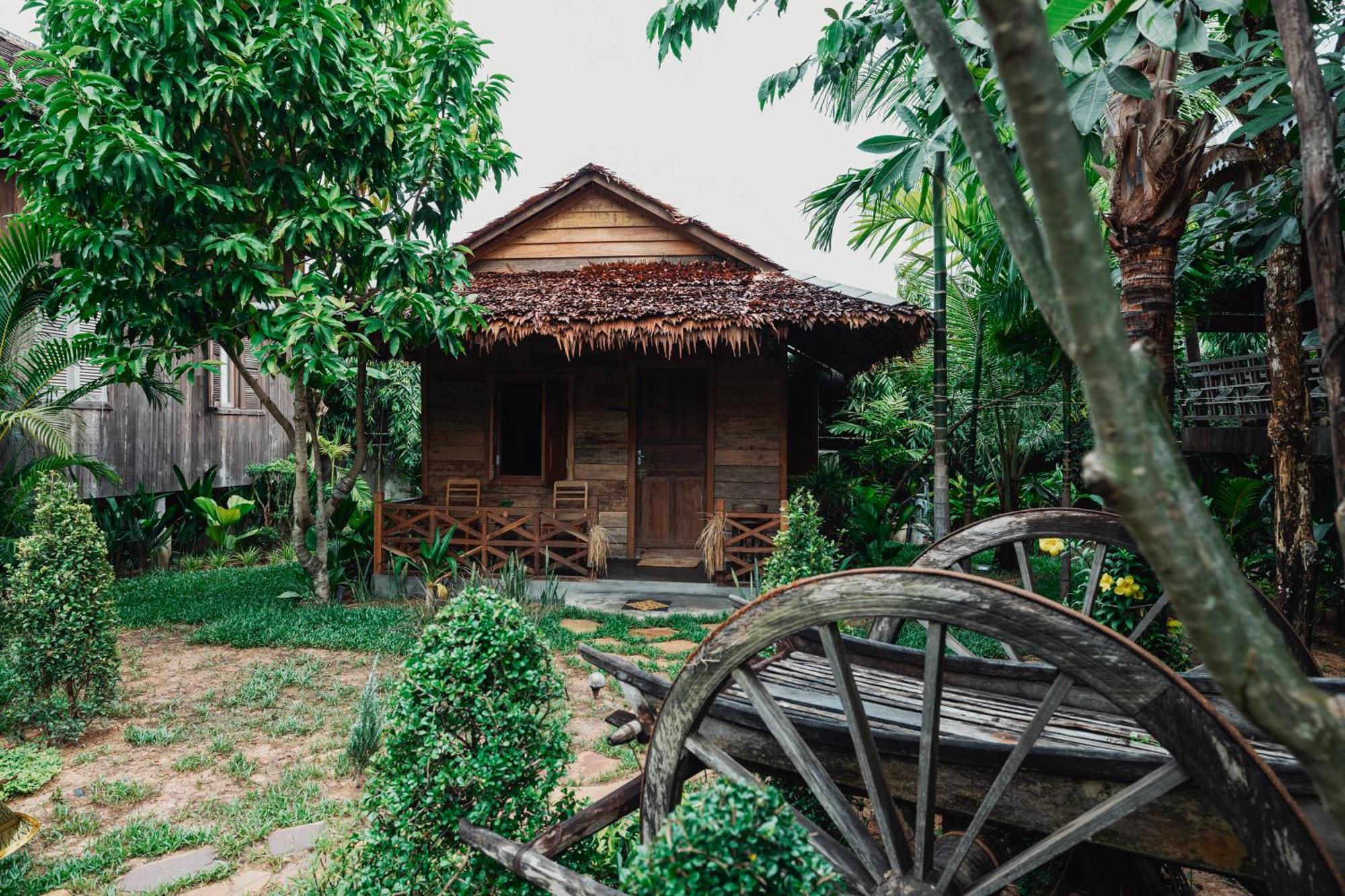 Phum Khmer Lodge - Village Cambodian Eco-Lodge Sziemreap Kültér fotó